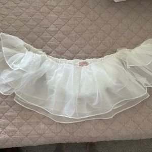 Showmeyourmumu Rossella Ruffle Top